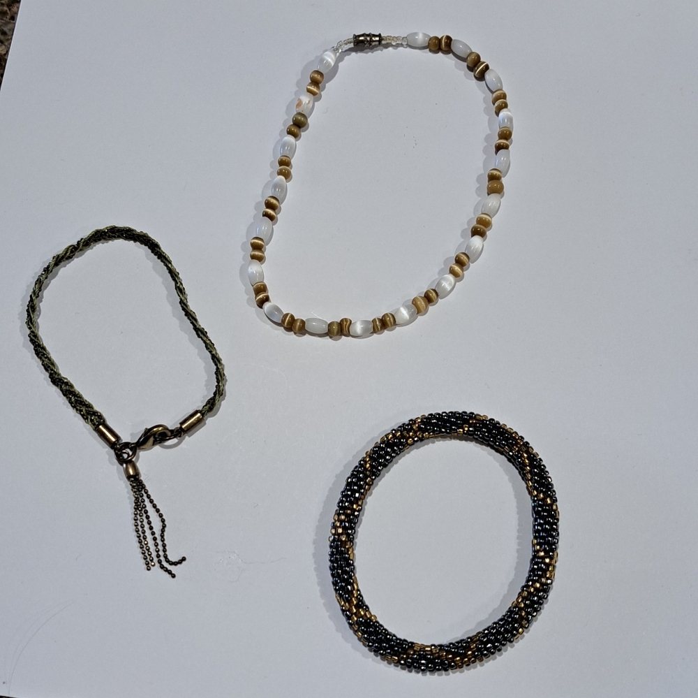 "Rooted Elements" Bracelet Set Grounded. Textured… - image 4